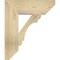Ekena Millwork Olympic Slat Rough Sawn Bracket, Douglas Fir, 6"W x 22"D x 26"H BKT06X22X26OLY06RDF - alternate 2